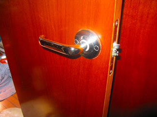 Beneteau 393 Back Cabin Door Handle